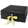 factory price advantage foldable paper box folding gift box with ribbon
