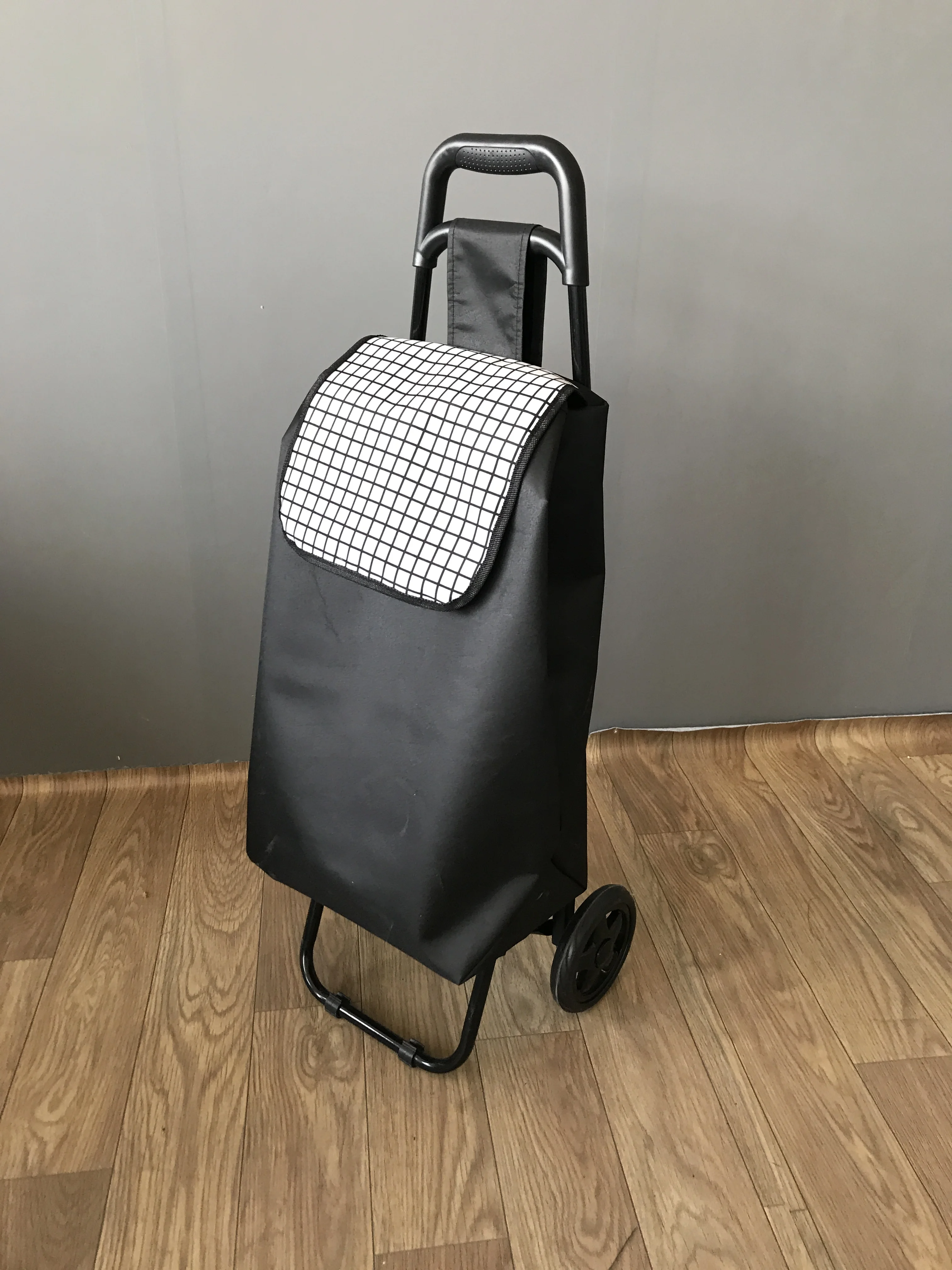 Portable Useful Metal Shopping Trolley,Metal Folding Shopping Cart