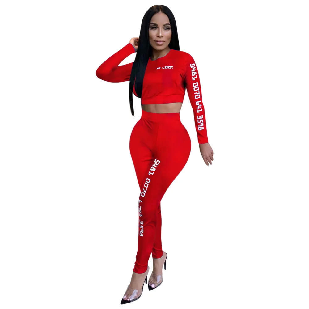 

Womens Clothing Latest Design Two Piece Set Women Summer Sexy Letter printed Jumpsuits Women 2019