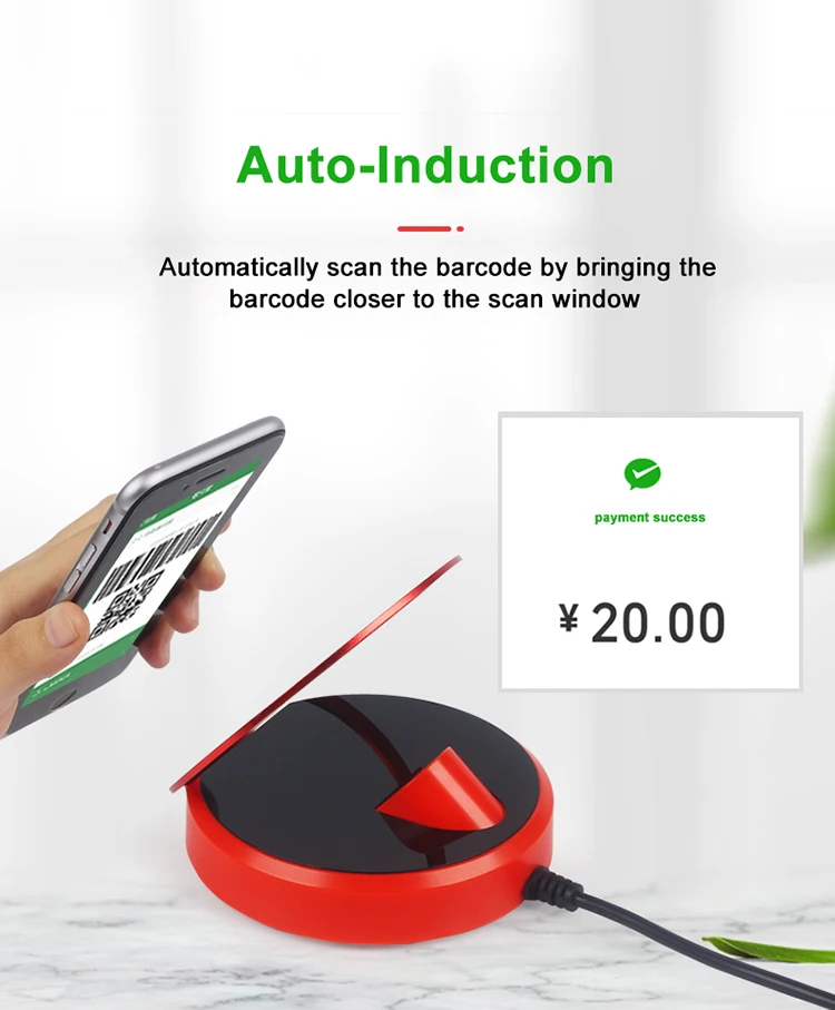 2D Qr Barcode Scanner Payment Scanning Platform