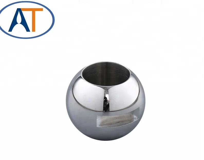 
China supplier explosion-proof hole stainless steel straight through floating valve ball for ball valves 