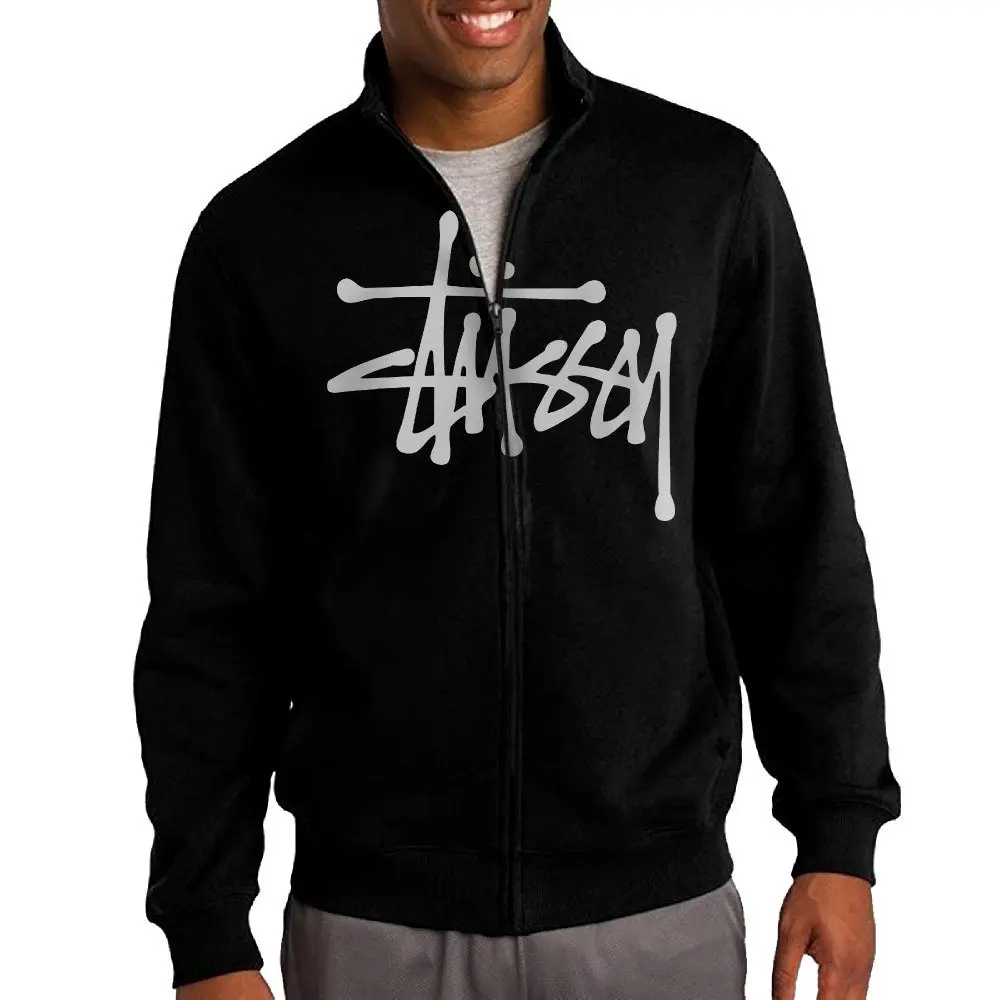 neon stussy hoodie