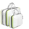 new design premium extensible storage organizers clean/dirty compression packing cubes