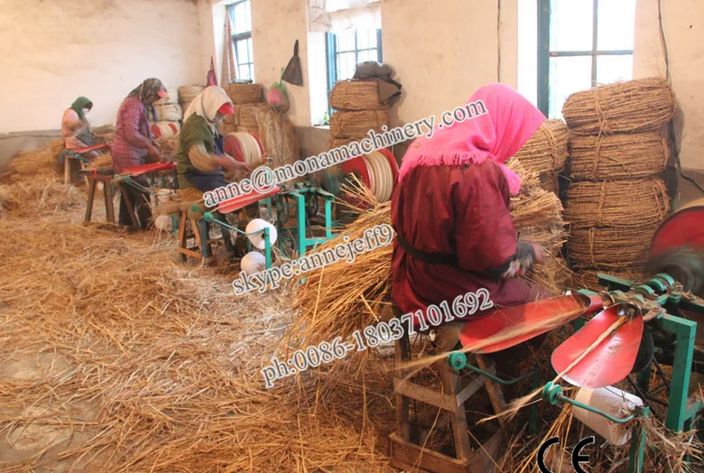 Coir Straw Rope Machine Electric Straw Rope Machine Automatic Straw