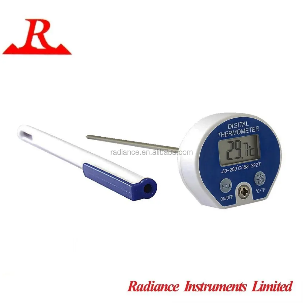 Ip65 Lab Use Antirolling Digital Thermometer Buy Tiny Size Digital