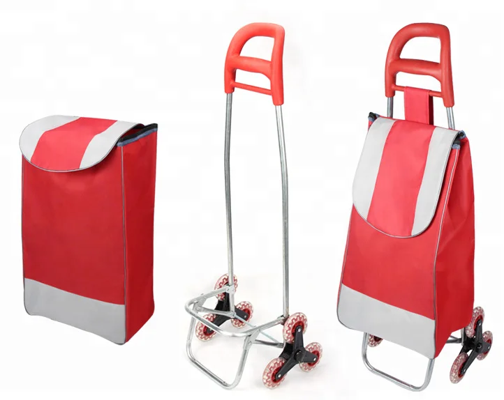 

Foldable Shopping trolley bags 4 wheels/6 wheels with seat, Customized