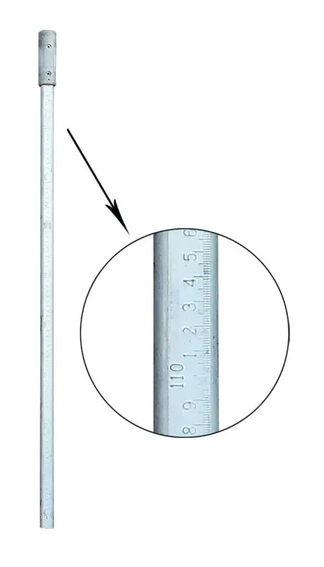 metal measuring ruler