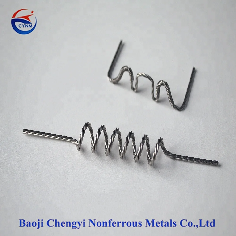 High Grade 99.95 Purity Three Strands Tungsten Filament Buy Pure 99.