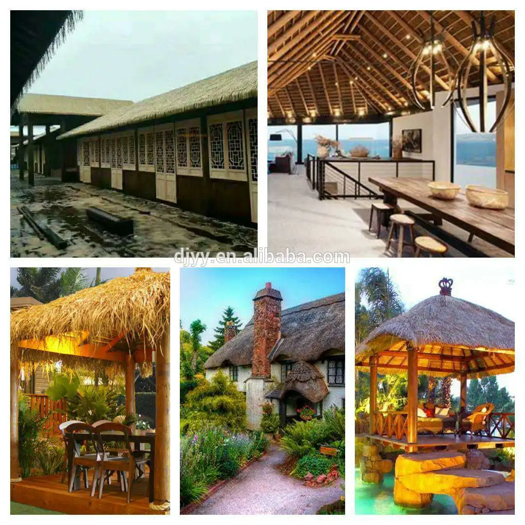 grass thatch roofing tiles