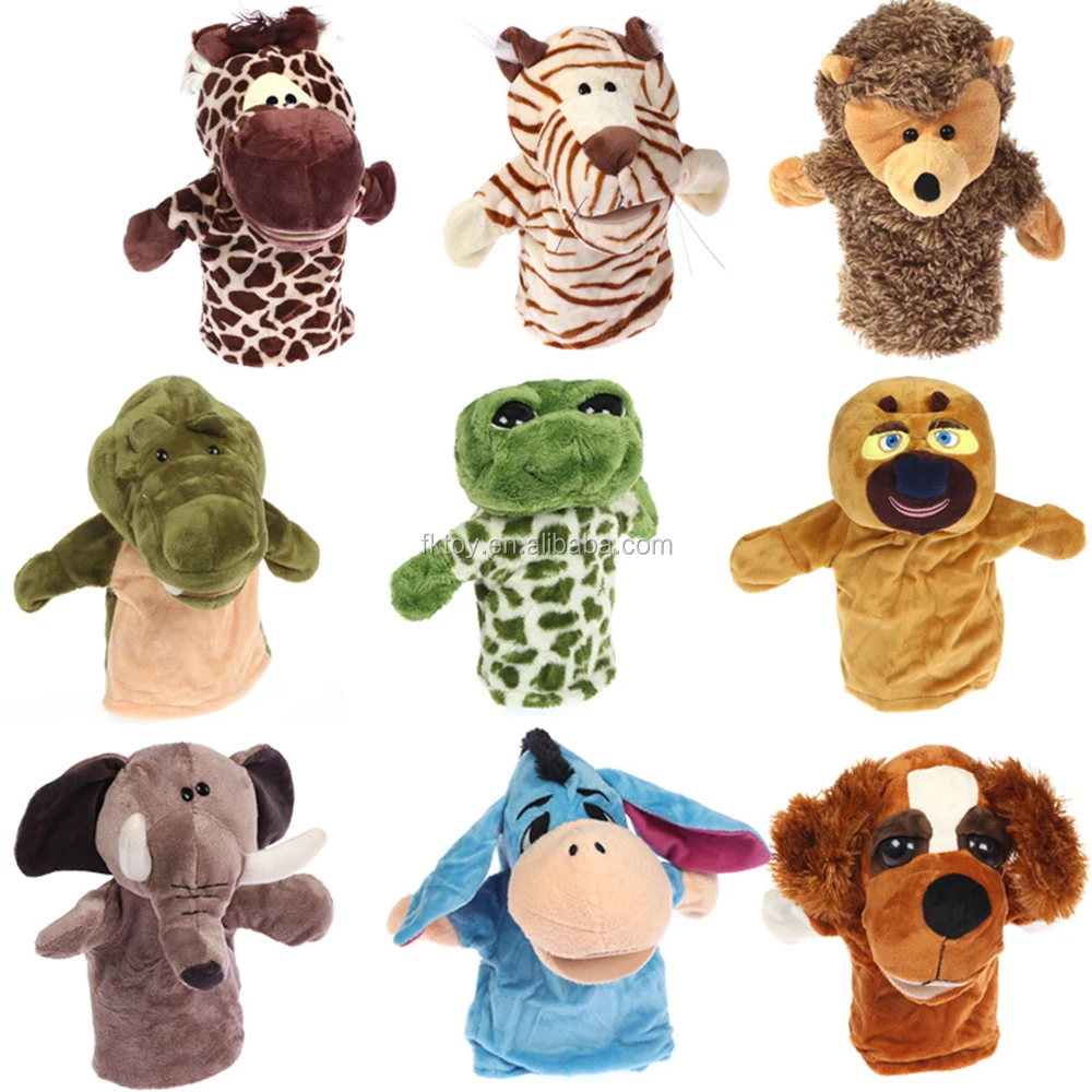 plush hand puppets