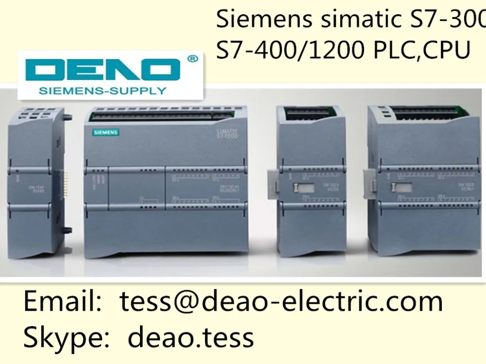 Source Siemens SIMATIC S7-1200 SM1231モジュールPLCアナログ入力4 AI