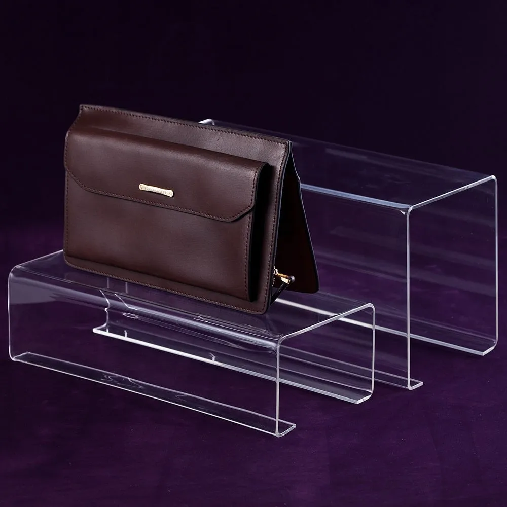 Clear Acrylic 3tier Wallet Bag Display Stand Holder Buy Wallet Bag Display Stand Holder,3
