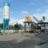 Hopper Lift Cement Batching Station Fully Automatic Ready Mix Concrete Plant For Sale