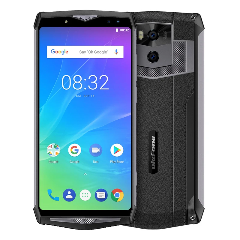 

Unlocked Ulefone Power 5s 13000mAh Android 8.1 6.0 FHD MTK6763 Octa Core 4GB+64GB 21MP Face ID Wireless Charge Smartphone