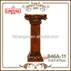 Decorative square resin roman pillars for sale and columns for home 846A-11