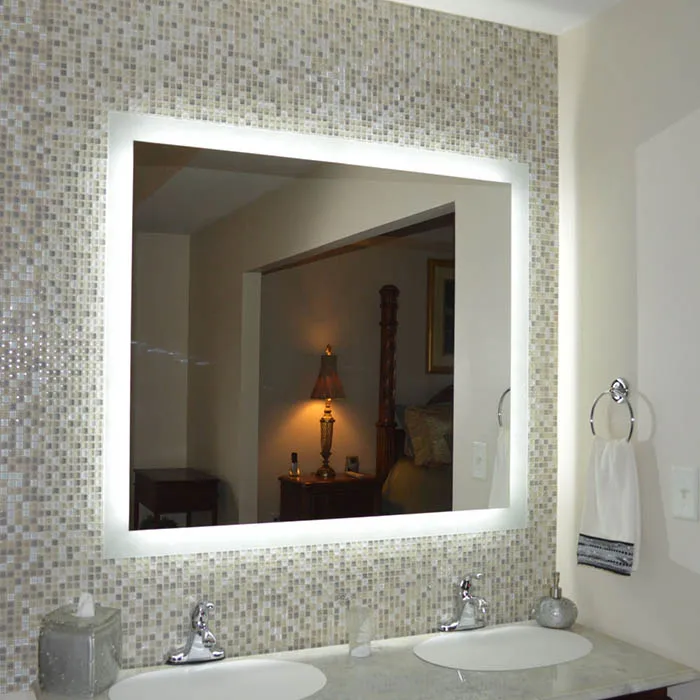 Bathroom Mirror With Lights For Hilton Hotel - Buy Hilton Hotel Mirror ...