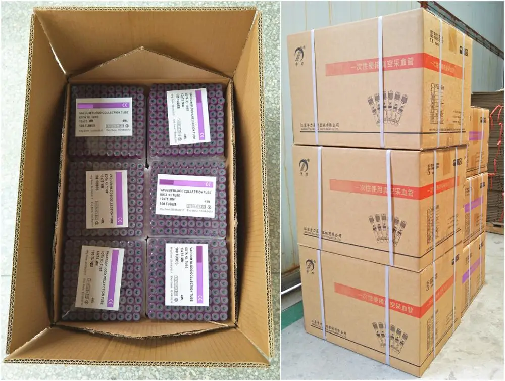 
anticoagulant EDTA K2,K3 vacuum blood collection tubes 