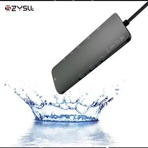 USB C 9 1 Hub 4K HDMI Ethernet & PD Charging