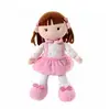 Custom size plush rag sister doll soft modern girl dolls