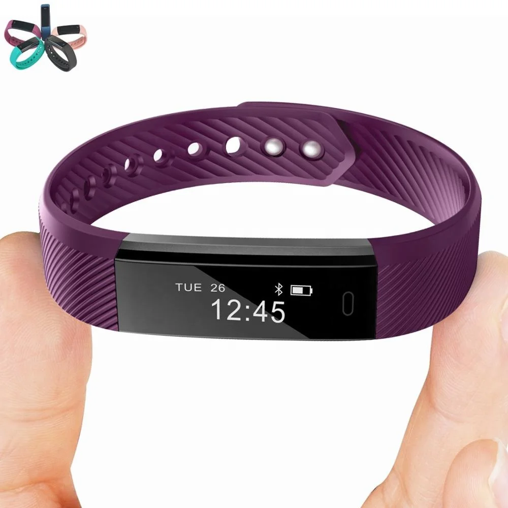 

Heart Rate Smart Bracelet Band ID115HR Wristband Fitness Tracker ID 115 Smart band