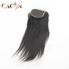 Real human hair burgundy remy weave back closures hair density 130% for black women