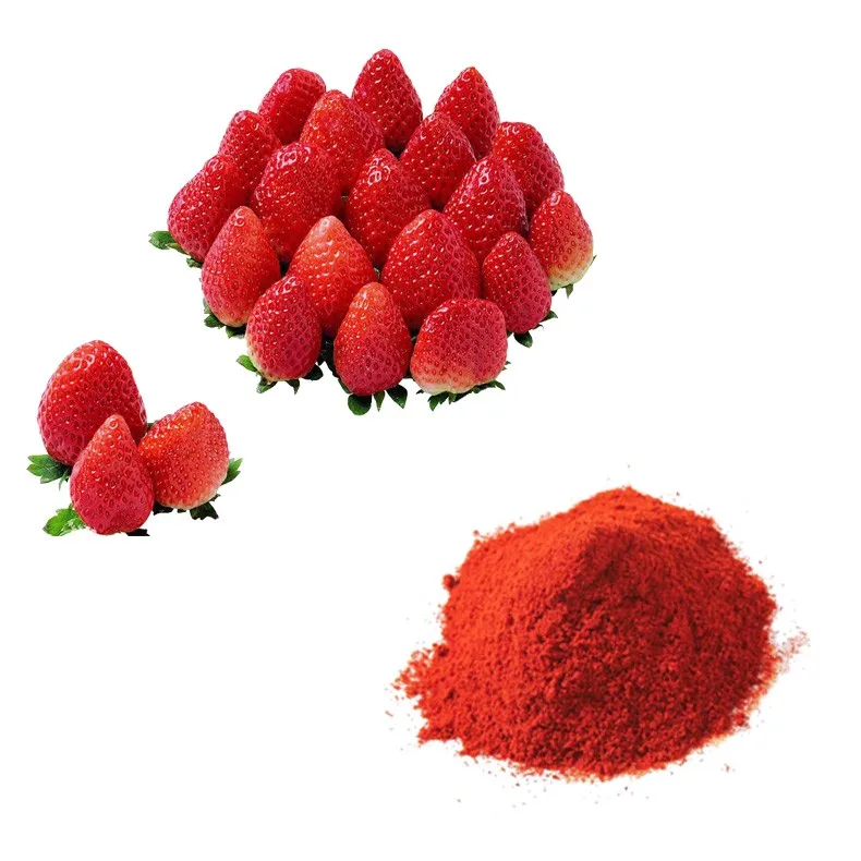100 Pure Nature Freeze Dried Vitamin C Strawberry Powder For Pharmaceutical And Food Processing