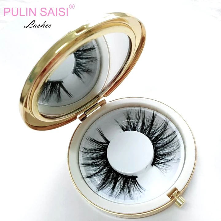 

high quality 3d silk eyelashes , faux mink lashes, Natural black