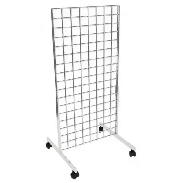 Four Side Grid Wall Panel Wire Display Rack - Buy Display Rack,Four ...