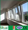 Ronchetti system aluminum windows with non thermal break tilt-turn window with double glazed