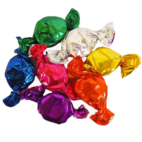 Clear PET Twist Film Candy Wrappers