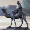 hot sale bronze camel sculpture for garden decoration