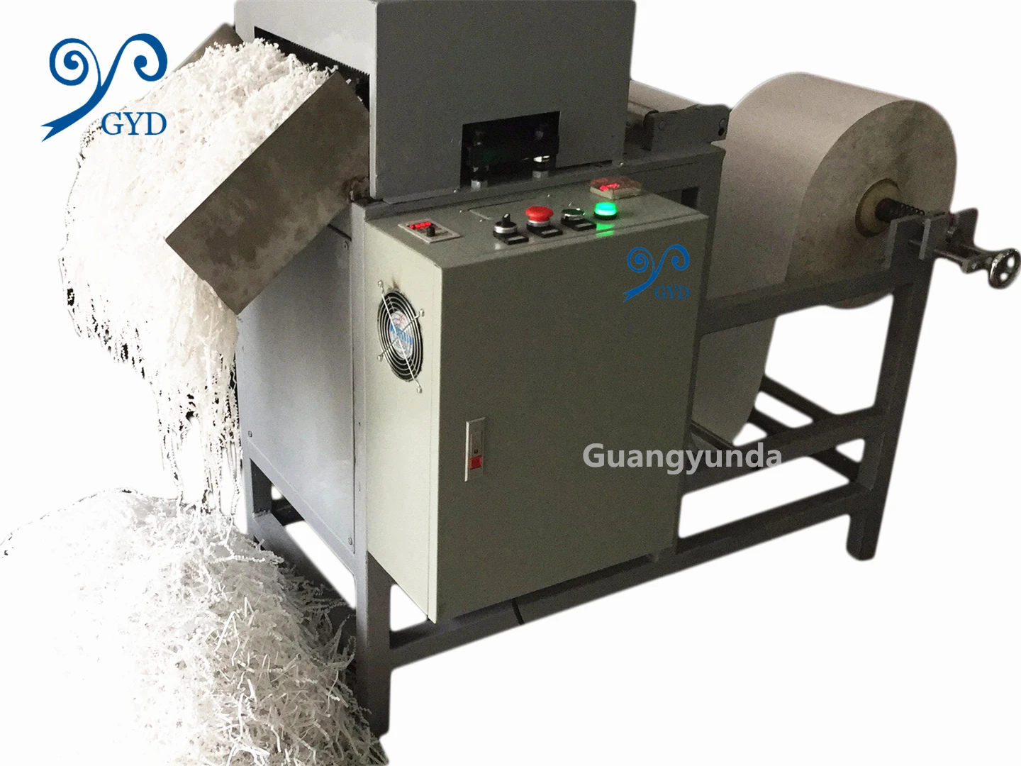 Full Auto Crinkle Paper Machine Crinkle Cut Metallic Paper Made Box