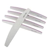 Professional Portable Double Sides Available Disposable Finger Mini Nail File With Glitter Powder On Surface
