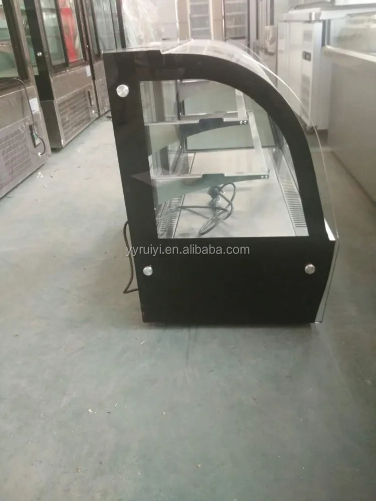 
2020 supermarket Commercial freezer refrigeration cake display showcase 