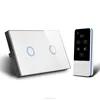 AU/US smart home system intelligent touch light glass panel switch 2gang 2way with voice control