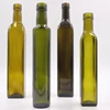 In stocked 100ml 125ml 250ml 375ml 500ml 750ml 1000ml square round dark green cooking olive oil glass bottle