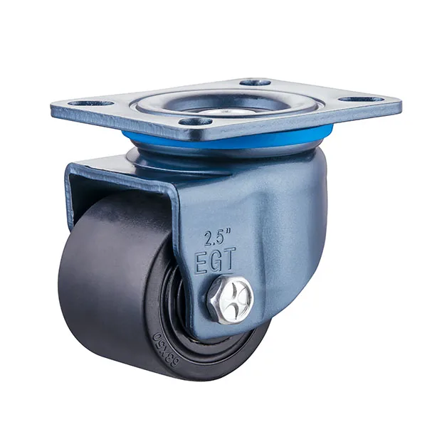 Plate Type Low Profile Casters And Wheels 600 Kg Heavy Duty Caster