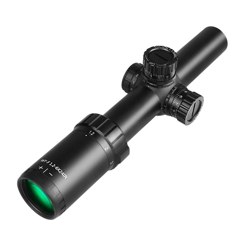 

Wholesale Hunting Military Optical WESTHUNTER WT-F 1.2-6x24 Riflescope Trade Assurance Made In China, Black