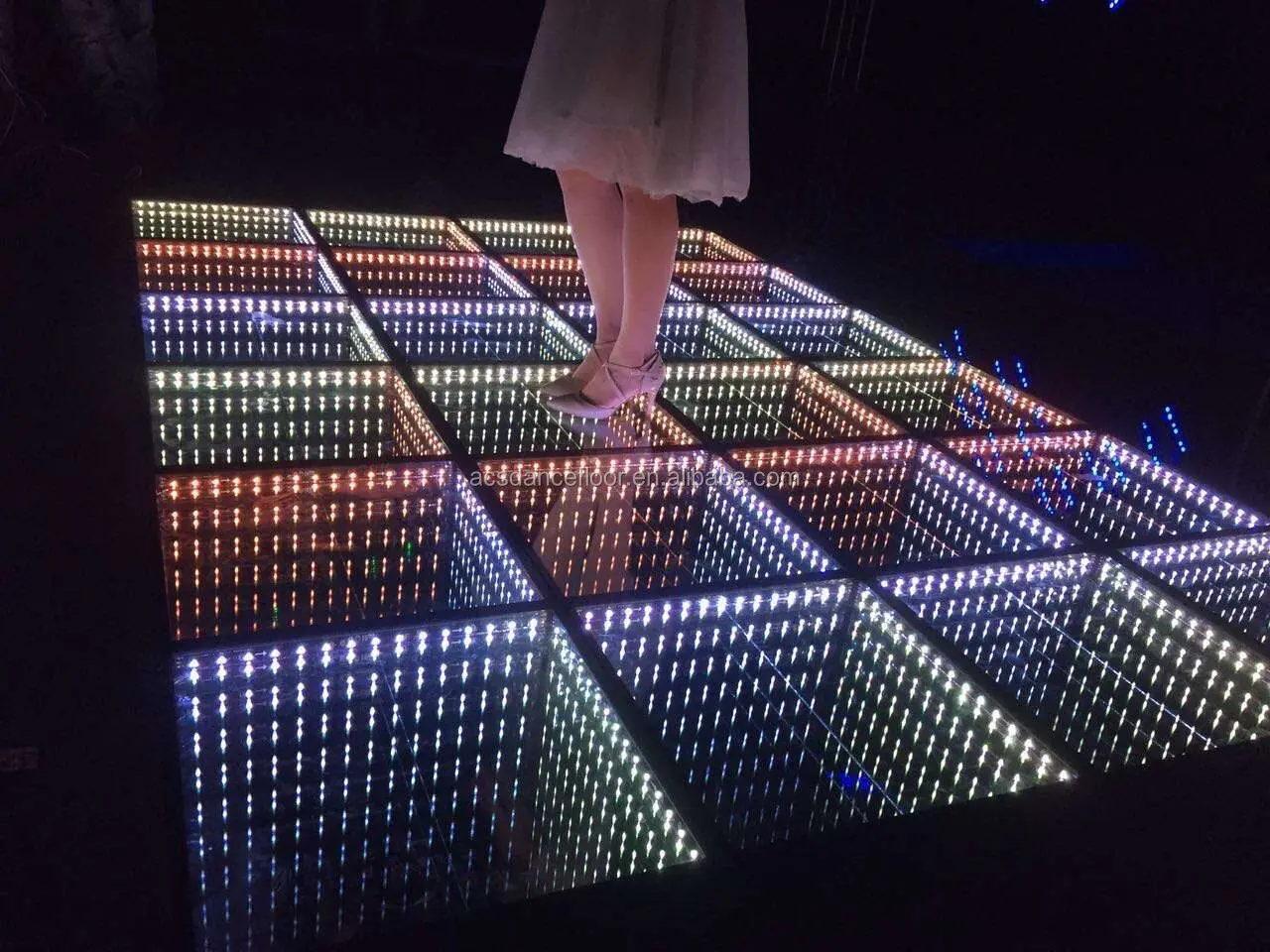 Acs Show,Wedding Decoration 50x50cm Tempered Glass