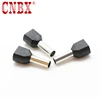 CNBX copper material crimp terminal double wires tube blade terminals
