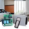 50-100 meters long distance 2 channel open code Universal ON/OFF Wireless RF Switch receiver controller 12V-24V large memory