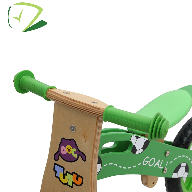 
Non-toxic paint cheap two wheel toddler wooden balance bicycle for training balance 