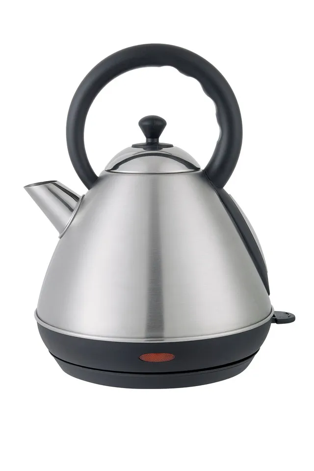 1.7l Stainless Steel Pyramid Kettle Hot Water Boiler Stylish Design