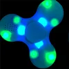 Popular Fidget Spinner with Wireless Speaker and LED lights stress reliever colorful light speaker hand spinner