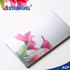 mirror type construction decoration materials aluminium composite panel good price acp