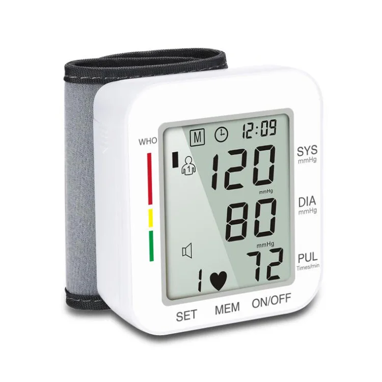 
Household electronic digital wrist watch blood pressure monitor 