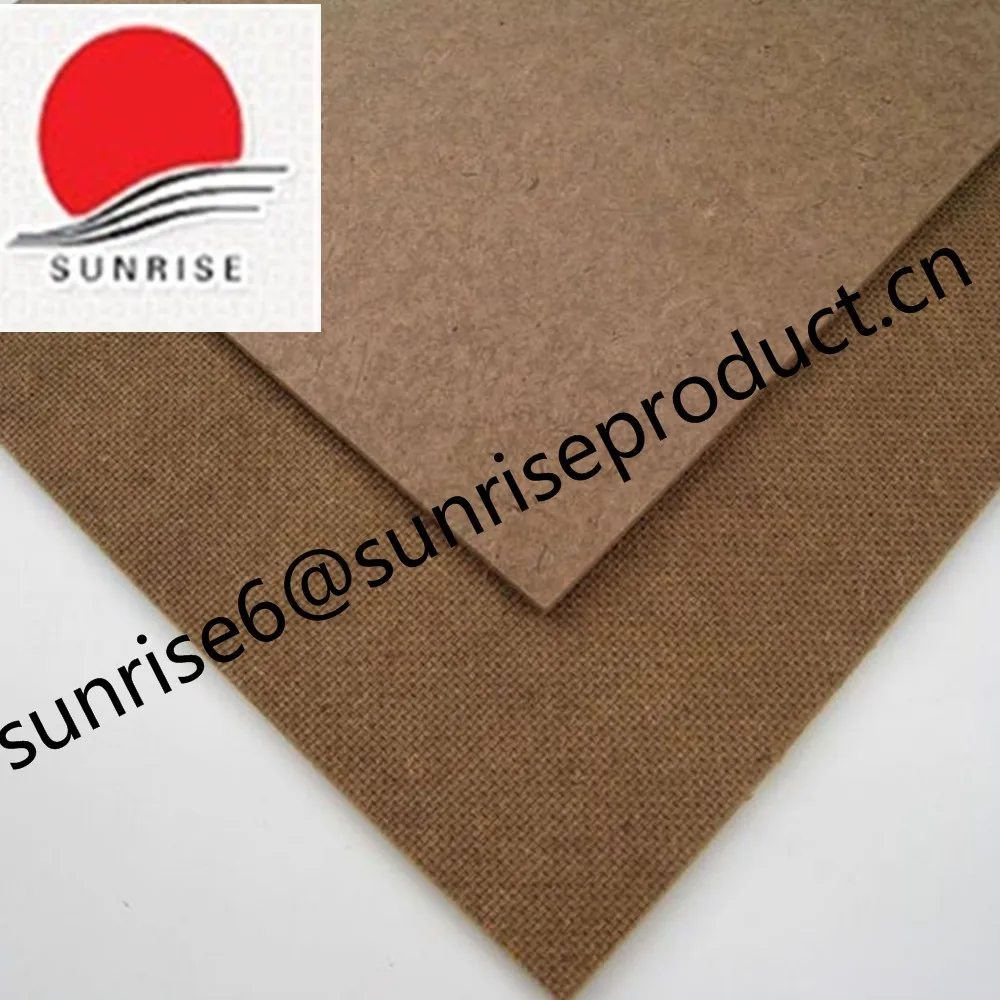 Heat Resistant Plain/colored Coir Fiber Box Hardboard Wood Grain