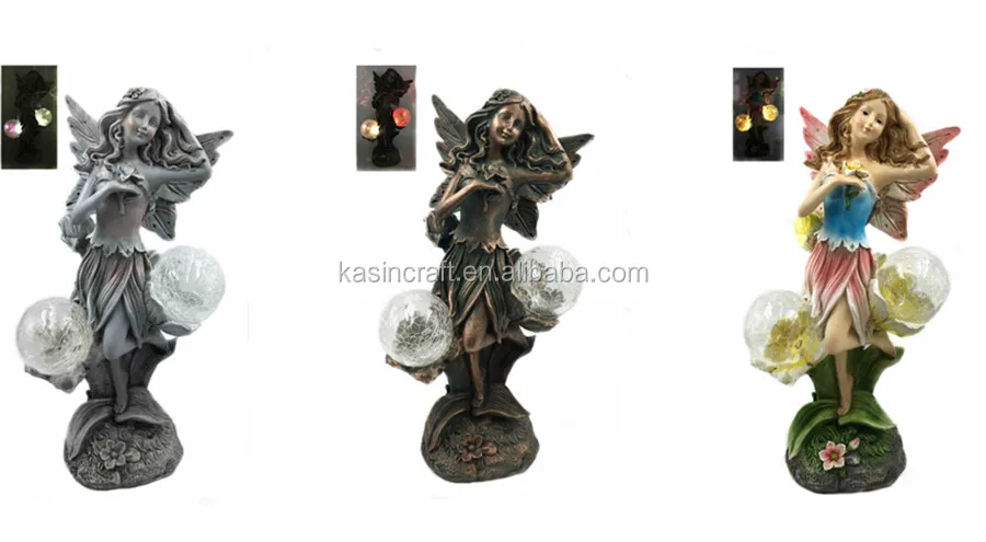 Statue Decorations Miniatures Fairy Garden Resin - Buy Fairy Garden