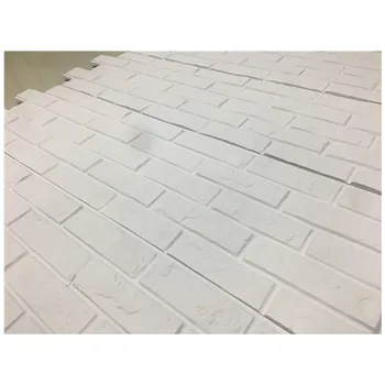 White Faux Brick Wall Panels Polyurethane For Indoor Decoration Buy Faux Brick Wall Panel Pu Brick Panel Polyurethane Faux Brick Panel Product On