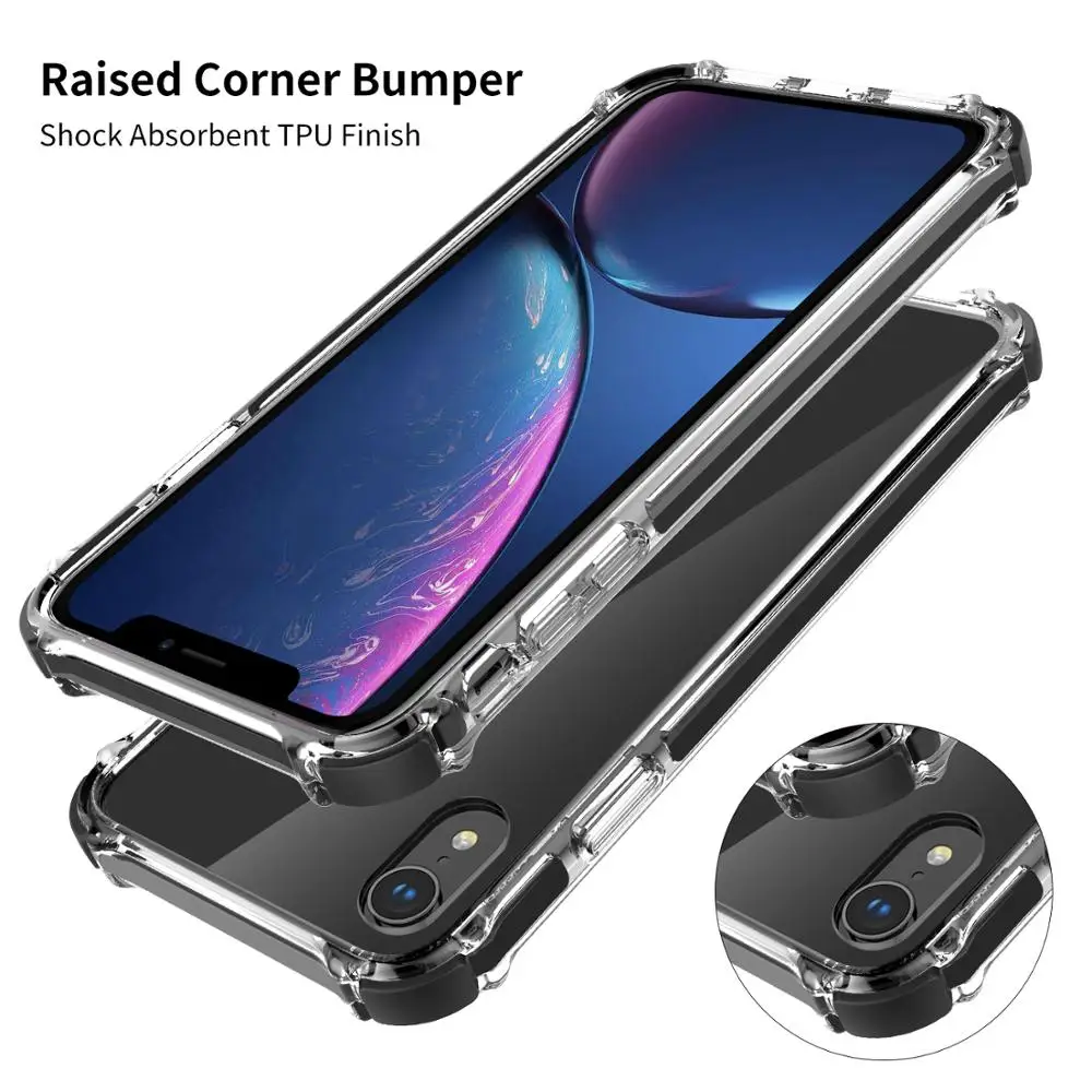 

Back Shockproof Hybrid Mobile Phone Cover for iPhone XR Case Shockproof